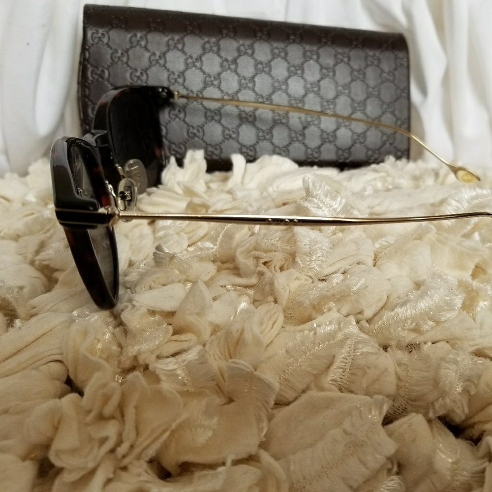 GUCCI 51mm retro keyhole sunglasses - Picture 3 of 4